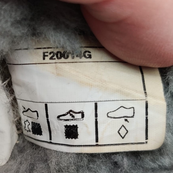 UGG Slippers Ascot Wool Gray Suede Moc Toe Moccasin Slip On Loafer Lined Men's 8 - Picture 14 of 16